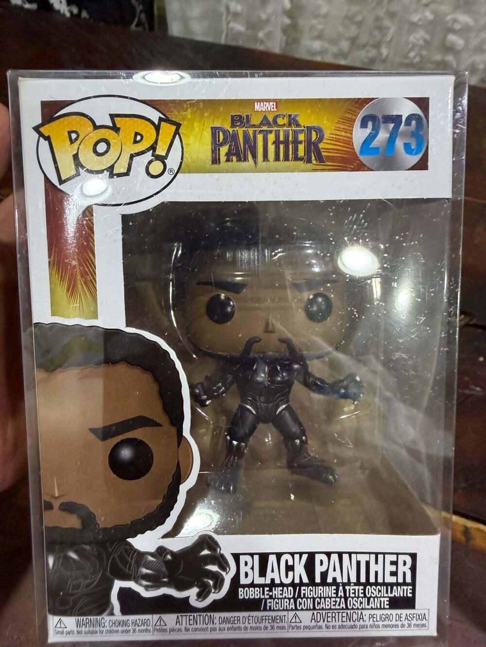Funko Pop! Marvel: Black Panther #273 Vinyl Bobble-Head Figure